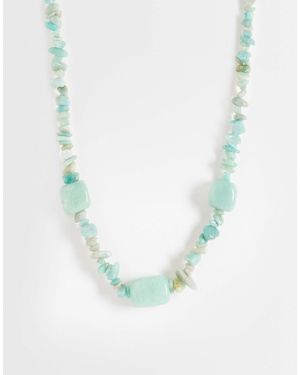 Mango – perlenkette - Blau
