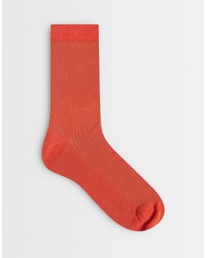 ASOS Ribbed Socks - Red