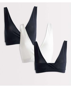 Mama.licious Mamalicious Maternity 3 Pack 2 Function Nursing Bra - Blue