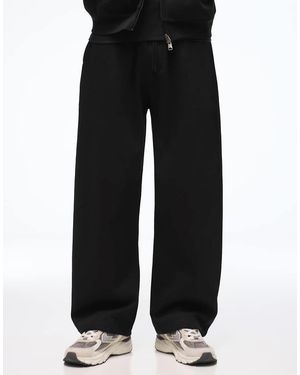 Bershka Balloon Fit joggers - Black