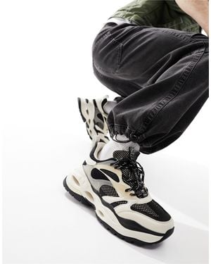 Buffalo Vegan Chunky Trainers - Black