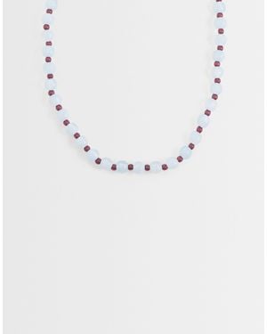 ONLY Beaded Necklace - Metallic