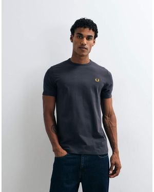 Fred Perry Ringer T-shirt - Blue