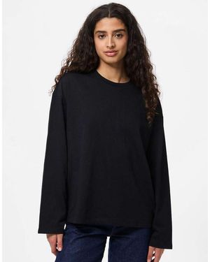 Pieces Long Sleeved Top - Blue