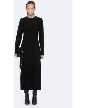 AllSaints Erith kleid - Schwarz