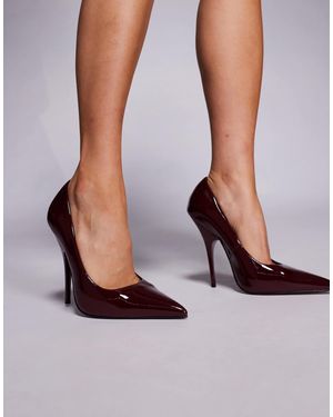 ASOS Poison Super High Heeled Pumps - White