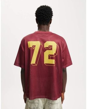 Cotton On Football Jersey - Red