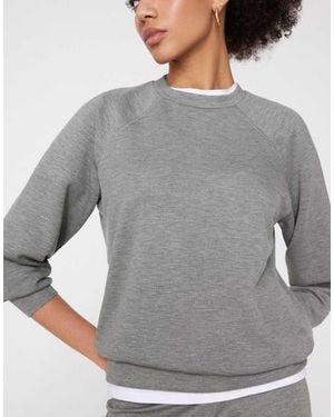 Tezenis Soft Touch Round Neck Sweatshirt - Grey