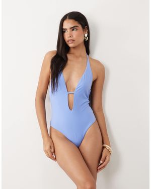 Tala – neckholder-badeanzug - Blau