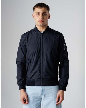 French Connection Chaqueta Bomber Con Diseño Técnico Ma1 - Azul