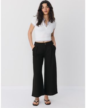 Stradivarius Rustic Culottes - White