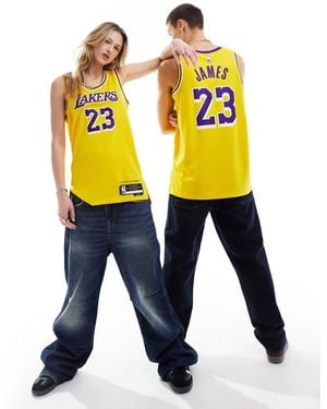 Nike Basketball Nba La Lakers Lebron James Jersey Vest - Blue