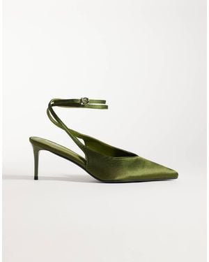 SIMMI Simmi london wide fit sonika schnür-pumps mit absatz - Grün
