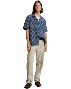 Desigual Chequered Shirt, Cotton - Blue
