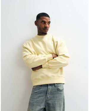 ASOS Felpa Oversize Premium Pesante 400 G/M 2 Polvere - Neutro