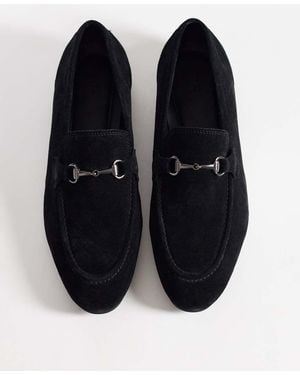 ASOS Slim Loafer With Snaffle - Blue