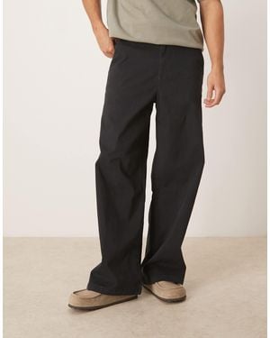 ASOS Loose Chinos - Natural