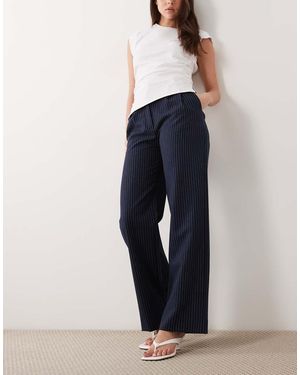 Abercrombie & Fitch Ultra High Rise Sloane Trousers - Blue