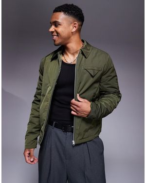 ASOS Smart Harrington Jacket - Gray