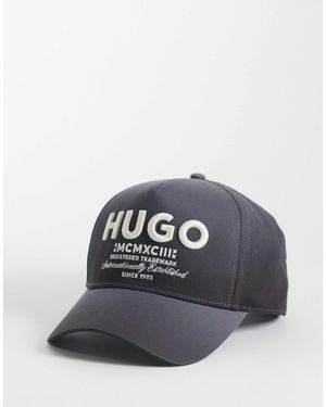 HUGO – e baseballkappe mit logo - Blau