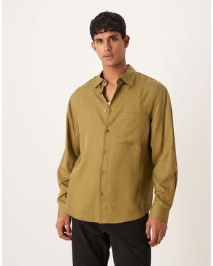 Mango Long Sleeve Shirt - Green
