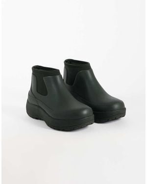 Rains 70310 Waterproof Rubber Mid Dry Boot - Black