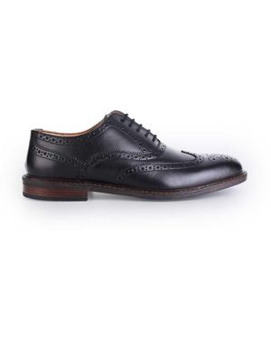 Thomas Crick 'Waldew' Leather Oxford Formal Lace-Up Shoes - Brown