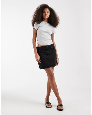 ASOS High Waisted Mini Skirt - Red