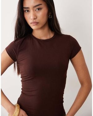 Cotton On All Day Crew Tee - Brown