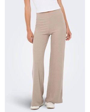 Only Play Wide-Leg Trousers - Natural