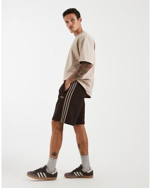adidas Originals 3-Stripes Shorts - Natural