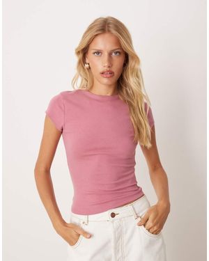 ASOS T-Shirt Mini Morbida - Rosa