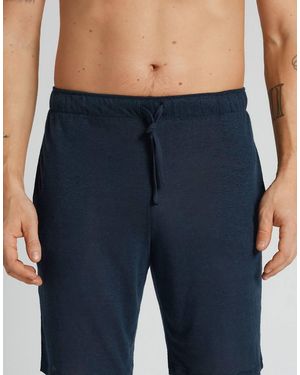 Intimissimi 100% Linen Shorts - Blue