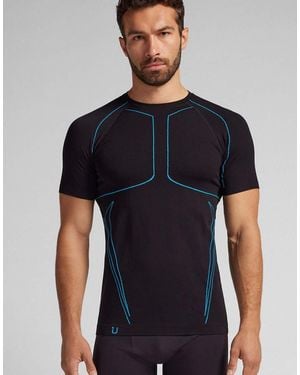Intimissimi Short-Sleeved Technical Sports Top - Blue