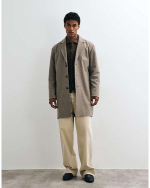 Jack & Jones Car Coat - White
