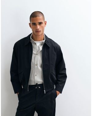 ASOS Smarte kombiteil-harrington-jacke aus er baumwolle - Blau