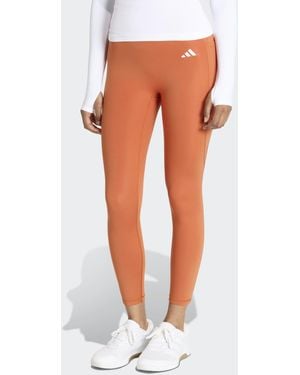 adidas Originals – optimé essentials – 7/8-leggings ohne naht vorne - Orange