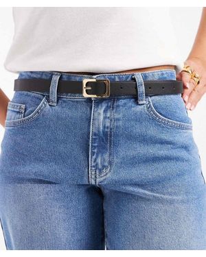 Pieces 2 Pack Buckle Belts - Blue