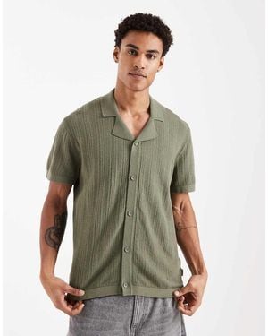 JJ Rebel Knitted Shirt - Green