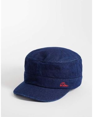 Dime Denim Painter Mini Script Logo Cap - Blue
