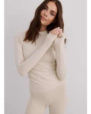 Aim'n Cafe Au Lait Baselayer Long Sleeve - Brown