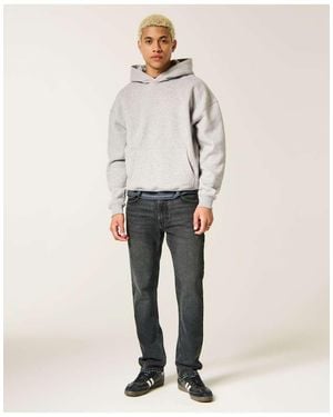 Hollister Slim Straight Jeans - Natural