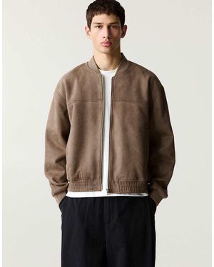 Pull&Bear Giacca Bomber - Neutro