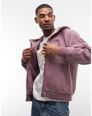 Element Dulcey Canvas Hooded Jacket - Purple