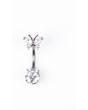 Lovisa – bauchnabelpiercing aus titan - Weiß