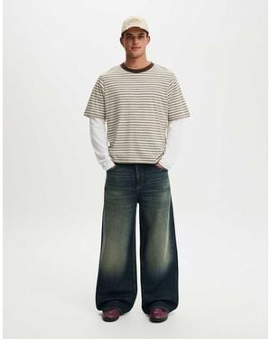 Cotton On Super Baggy Jean - White