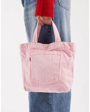 Levi's Mini-tote bag avec poche arrière - pastel - Rose