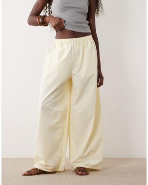 ASOS Pull On Balloon Trouser - Natural
