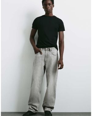 Pull&Bear baggy Jeans - Grey