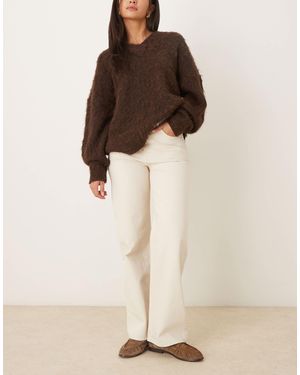 ARKET Coral High Waist Relaxed Leg Jean - Natural